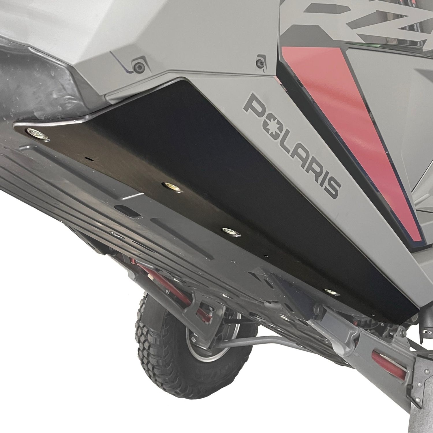 Polaris RZR Pro R UHMW Ultimate Skid Package, UHMW Thickness: 3/8", X-Brace: No X-Brace, Rock Slider Option: Low profile