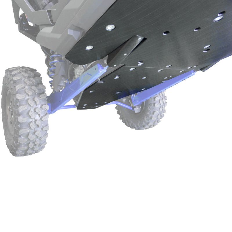 Polaris RZR PRO XP 4 UHMW Skid Plate, UHMW Thickness: 3/8", X-Brace: Add X-Brace