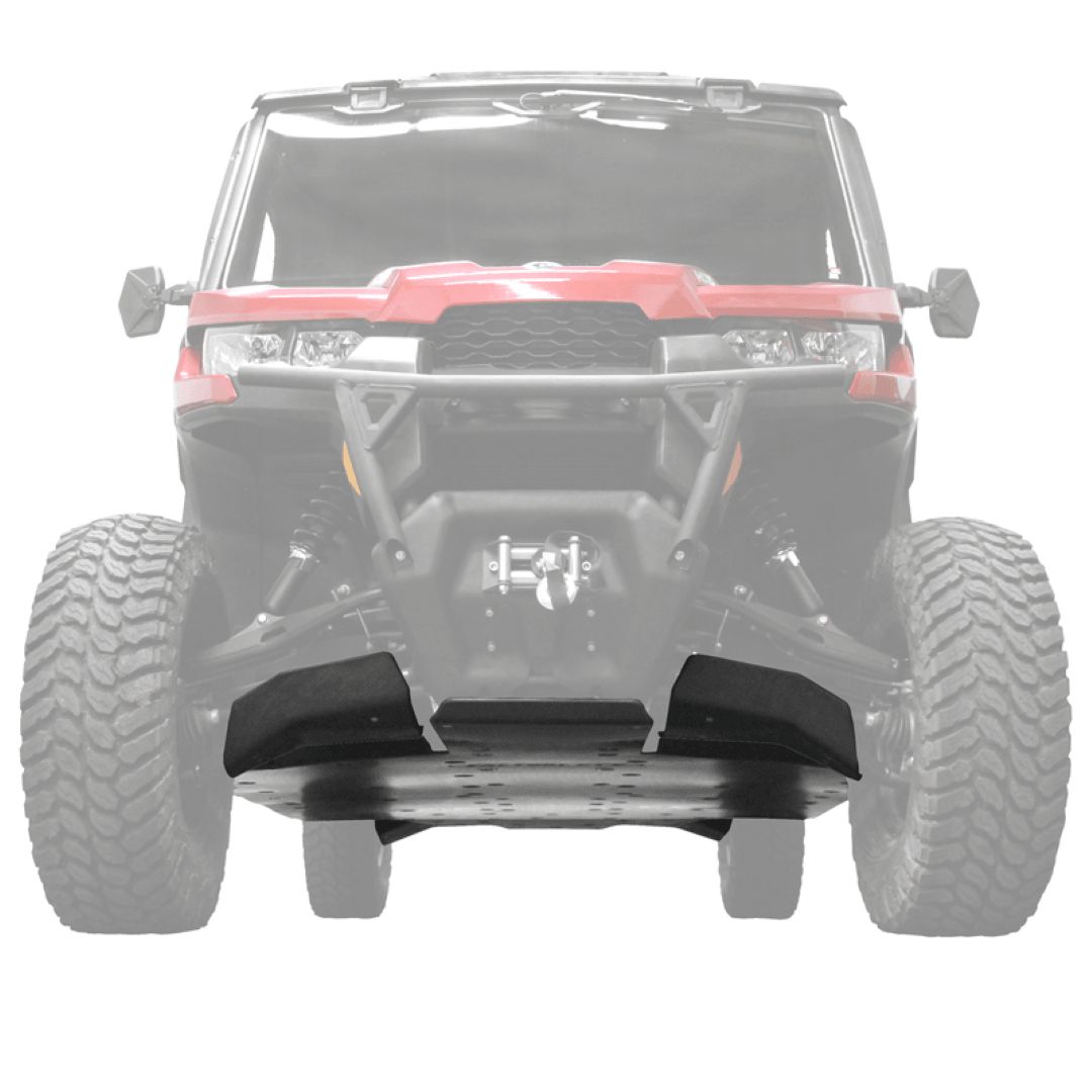 Can-Am Defender Max UHMW Ultimate Skid Package, UHMW Thickness: 3/8", Vehicle's A-Arms: Arched A-Arms