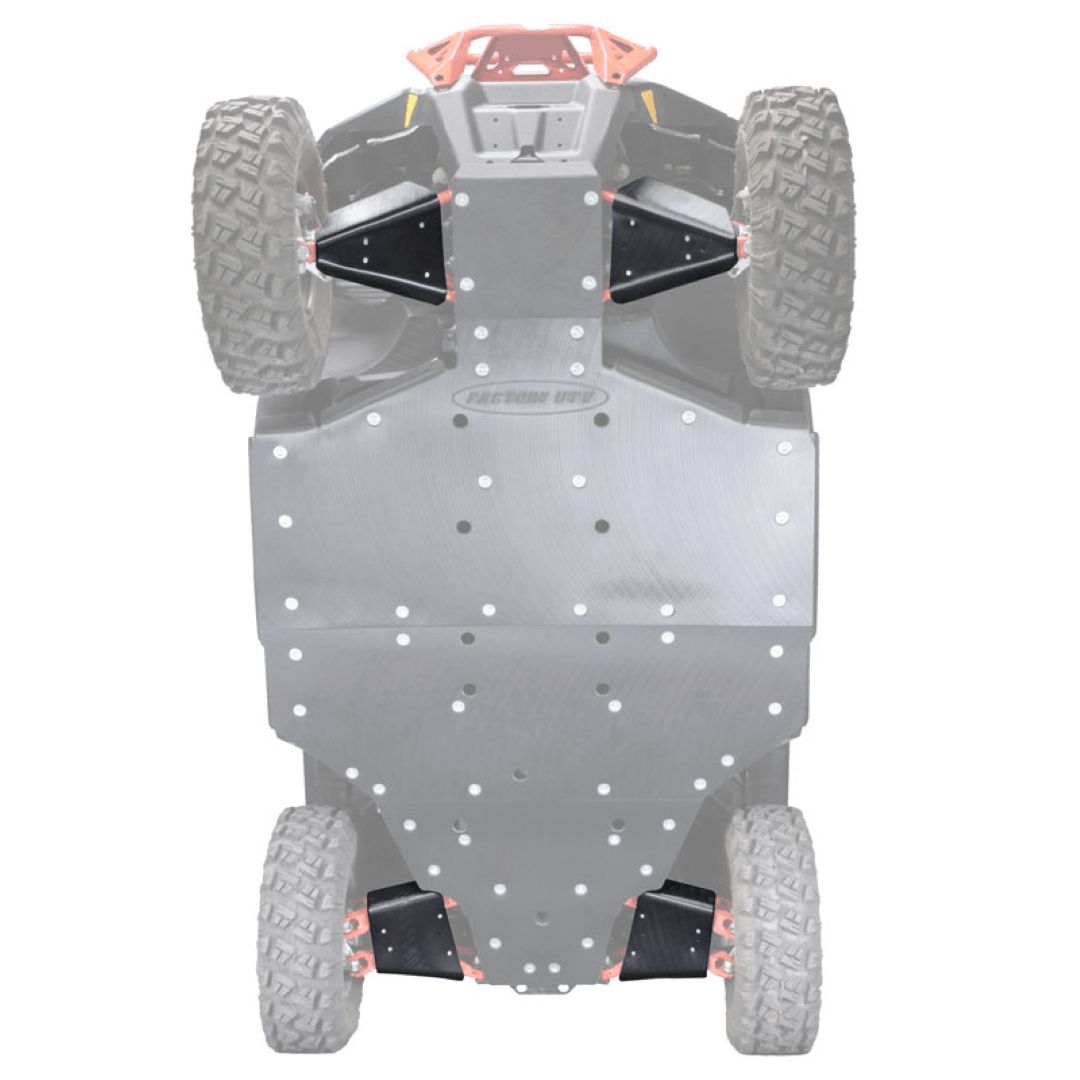 Can-Am Defender & Defender MAX UHMW A-Arm Guards, Vehicle's A-Arms: Arched A-Arms