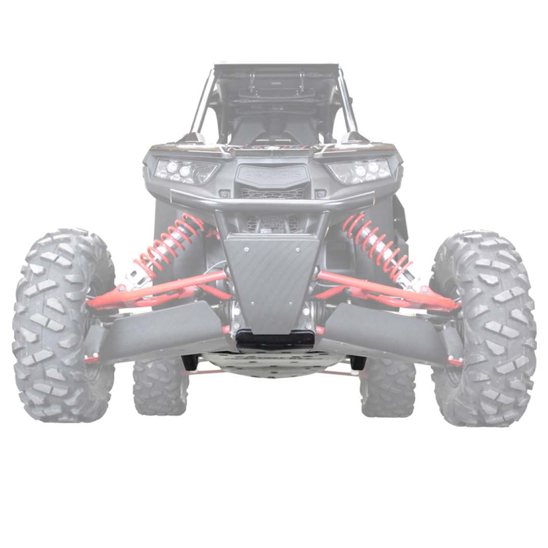 Polaris RZR RS1 UHMW Skid Plate, UHMW Thickness: 3/8", X-Brace: Add X-Brace