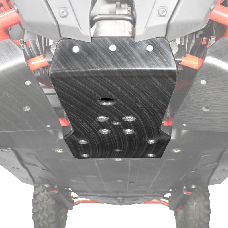 Polaris RZR Pro XP Standalone Front Diff Skid Plate, UHMW Thickness: 3/8"