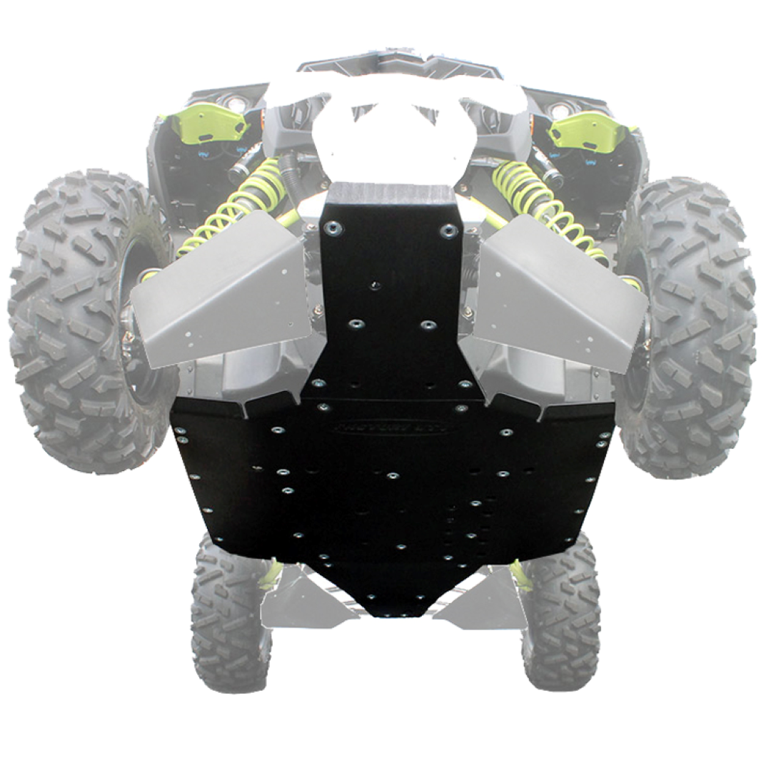 Can-Am Maverick UHMW Skid Plate, UHMW Thickness: 3/8", Model: Maverick 1000 - XRS - XMR (2013-2018)