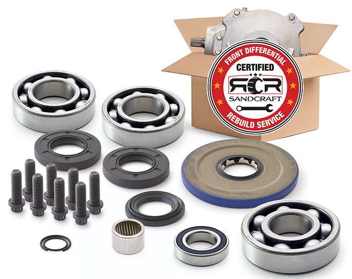 BULLETPROOF FRONT DIFF RE-BUILD 2020-2024 CAN-AM VISCO LOK