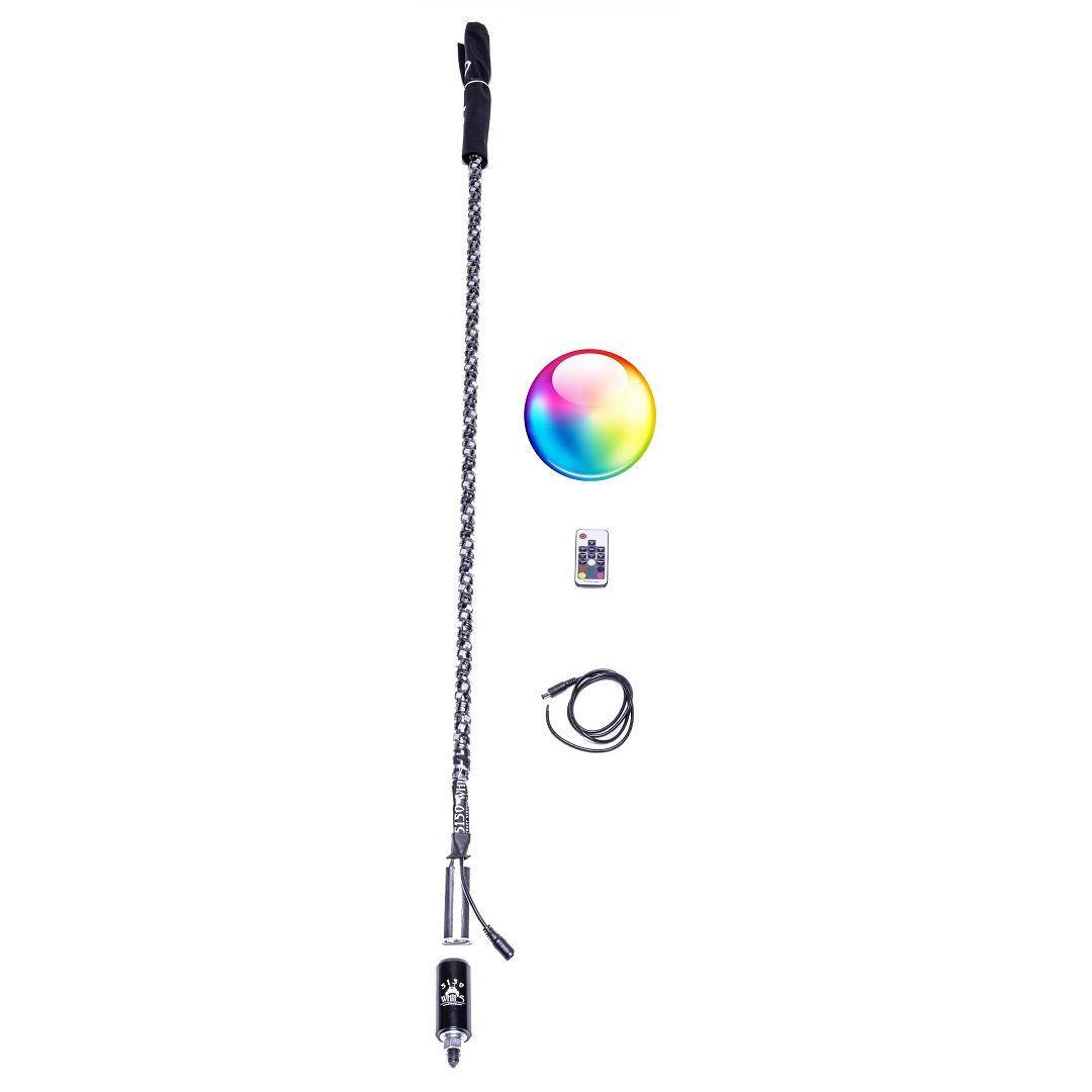 Remote LED Whip, Whip Size: 2ft