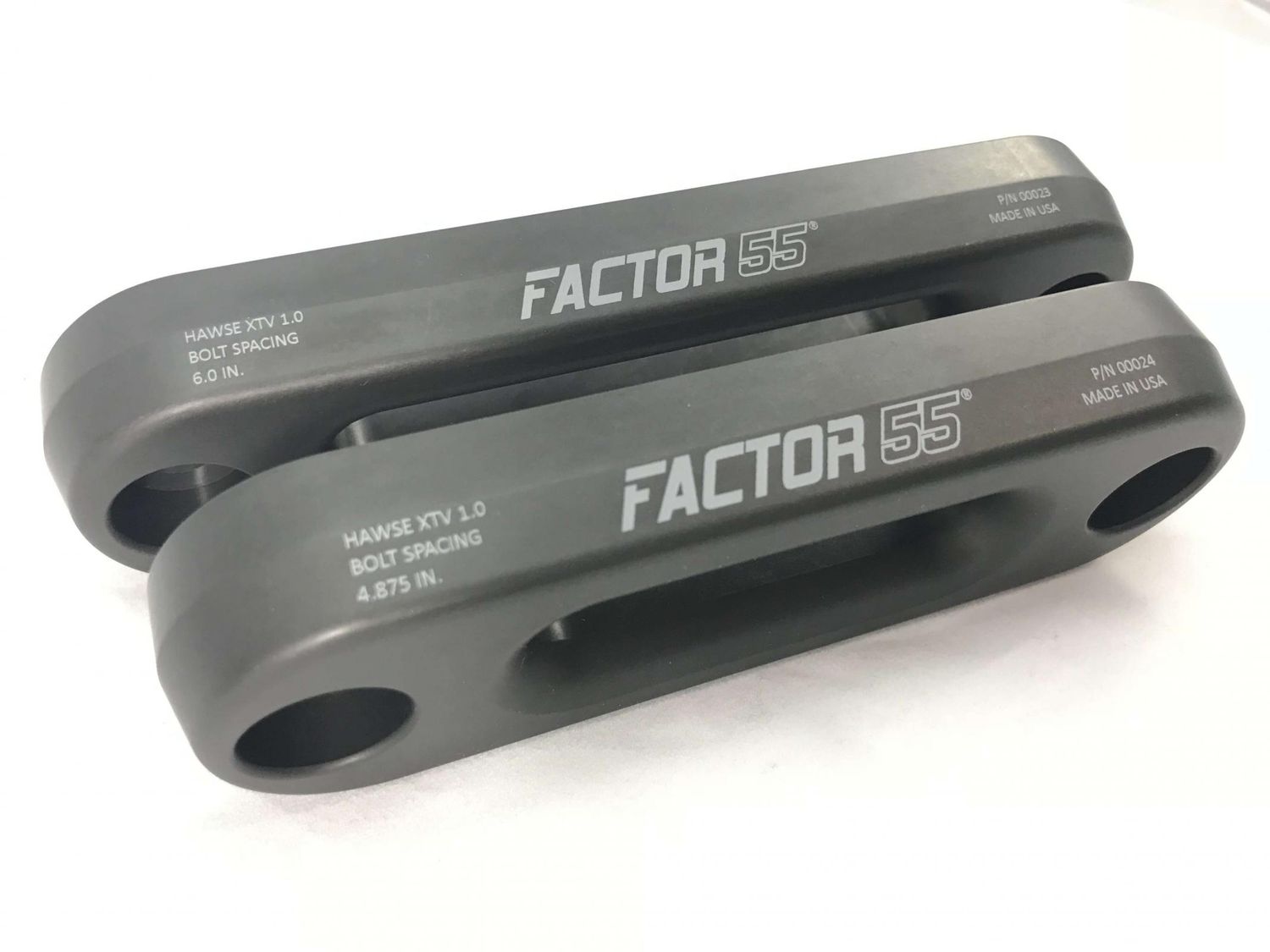 XTV Hawse Fairlead 4.875 Inch Powersports UTV/ATV Gun Metal Gray