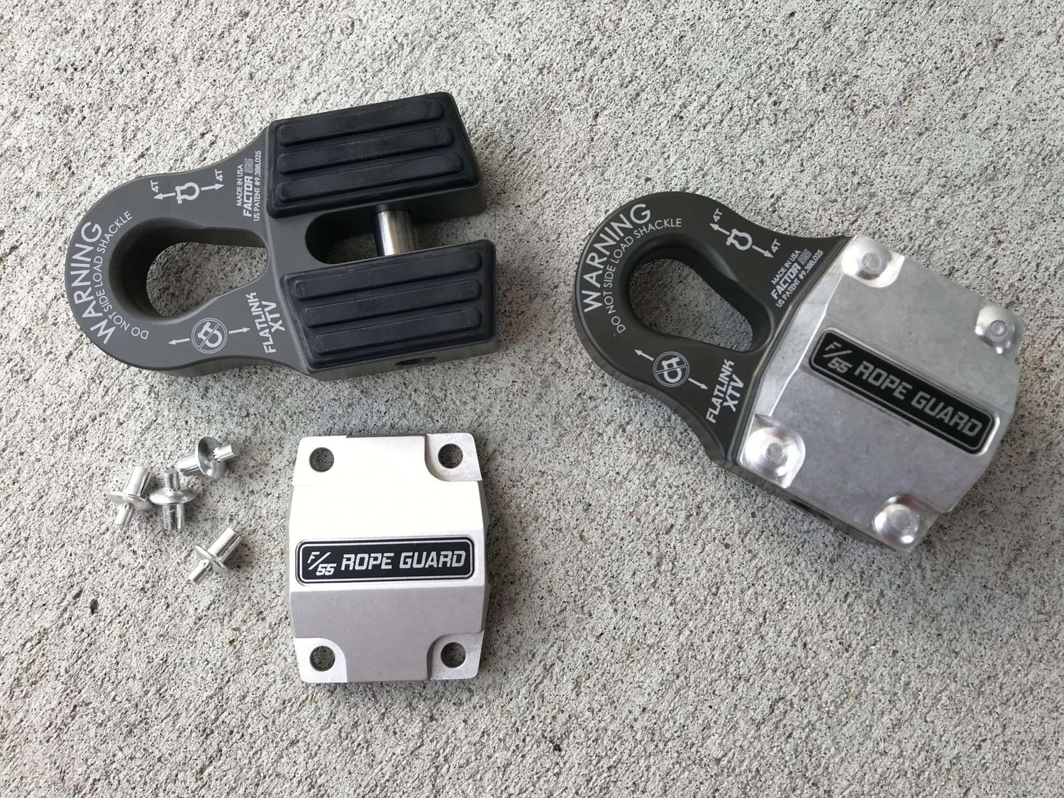 FlatLink XTV Rope Guard UTV/ATV Silver