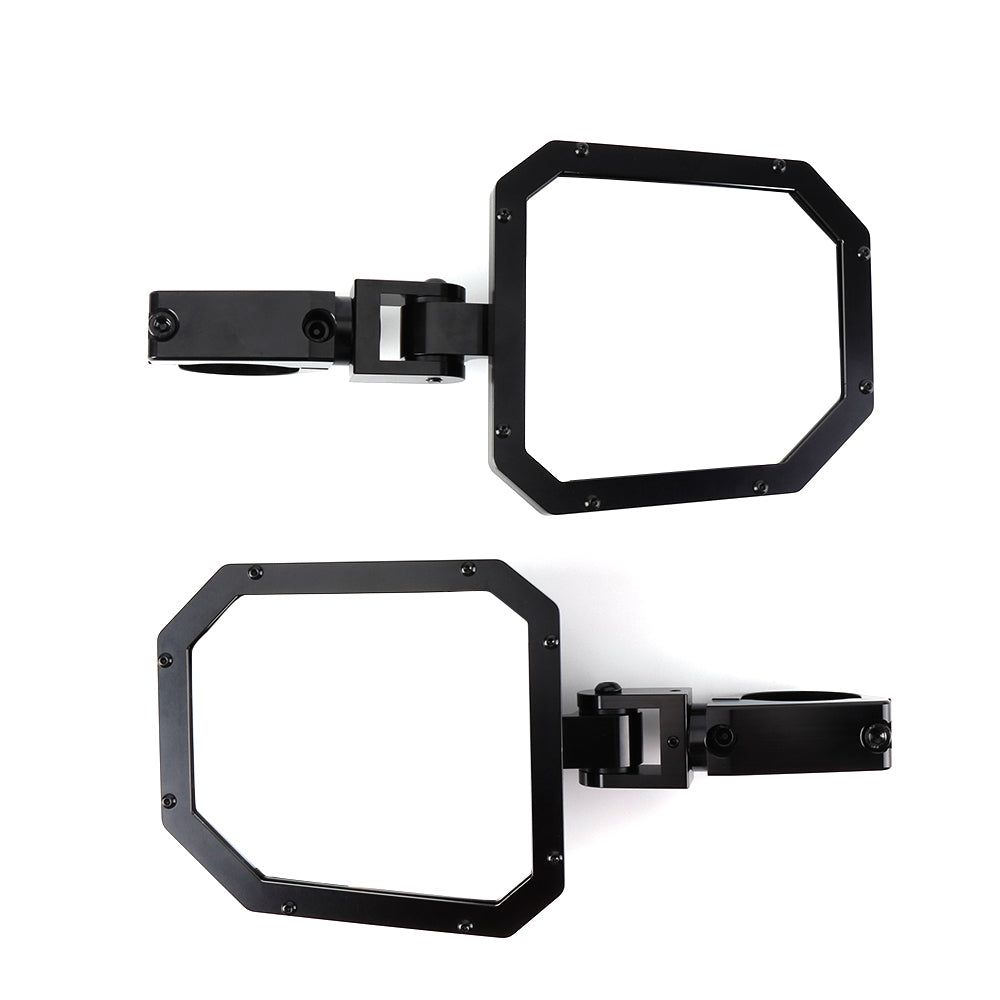 Cuero Replacement Mirror (Single Side ONLY), Size: 1.5, Side: Driver Side (LEFT), Color: Black