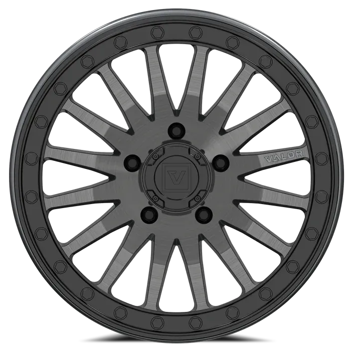 V06 Beadlock UTV Wheel Brushed Gunmetal
