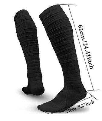 1 Pair of Scrunch Football Socks N
