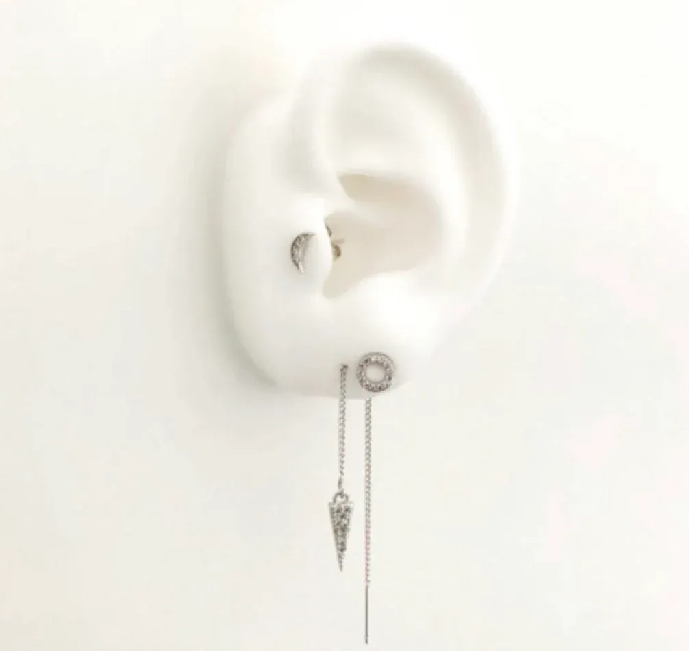 Soft Silicone Ears Custom color for jewelry displays, acupuncture, piercing, drawing and more.