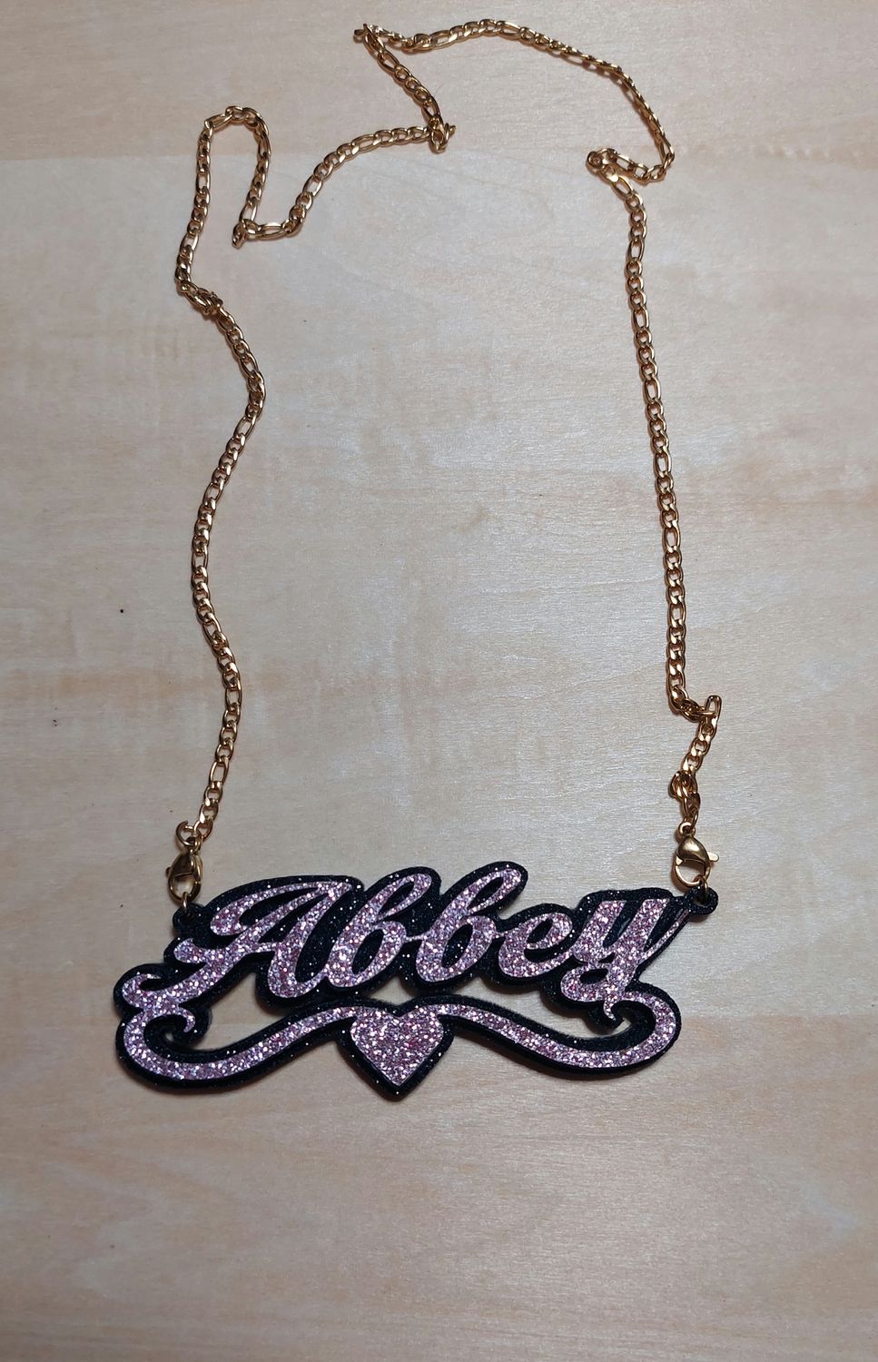 Custom Acrylic Name Necklaces
