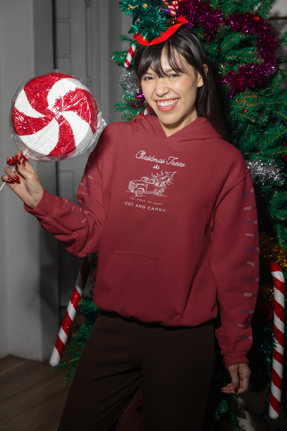 Tree Farm Christmas Hoodie