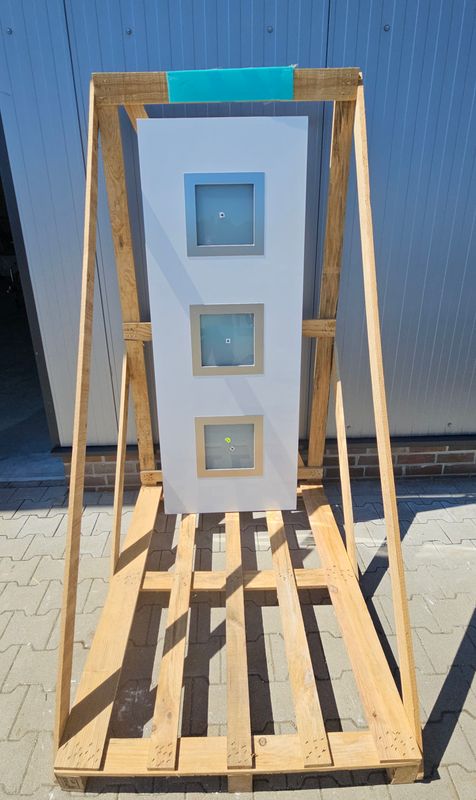 Türfüllung 9,  weiß