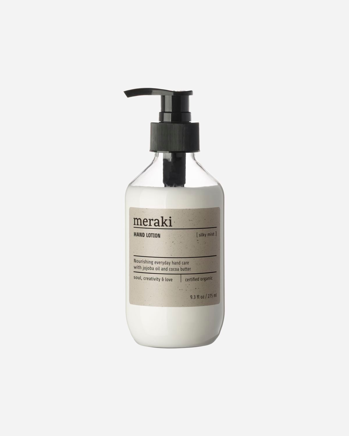 Meraki Hand Lotion, Silky Mist, 275ml