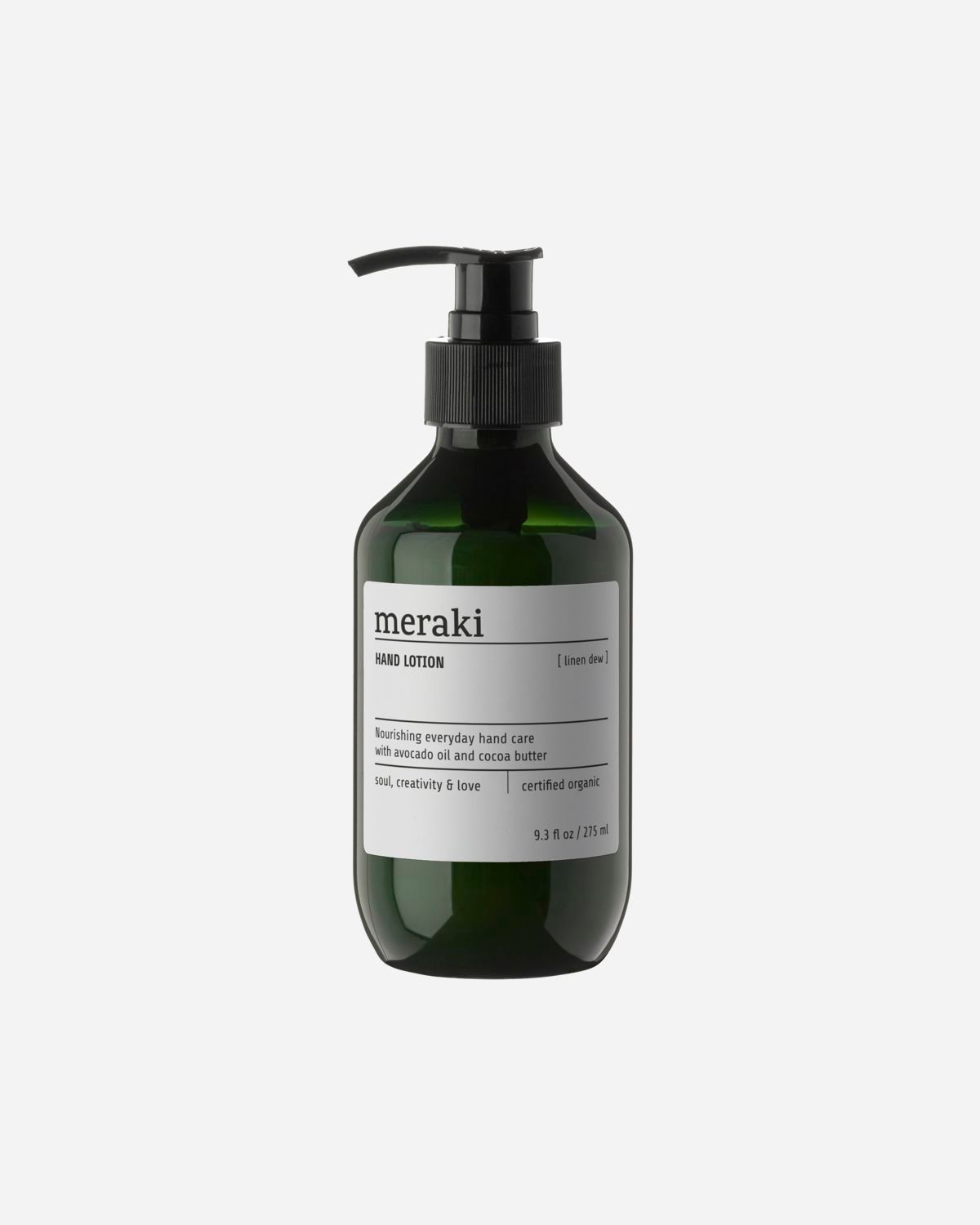 Meraki Hand Lotion, Linen Dew, 275ml
