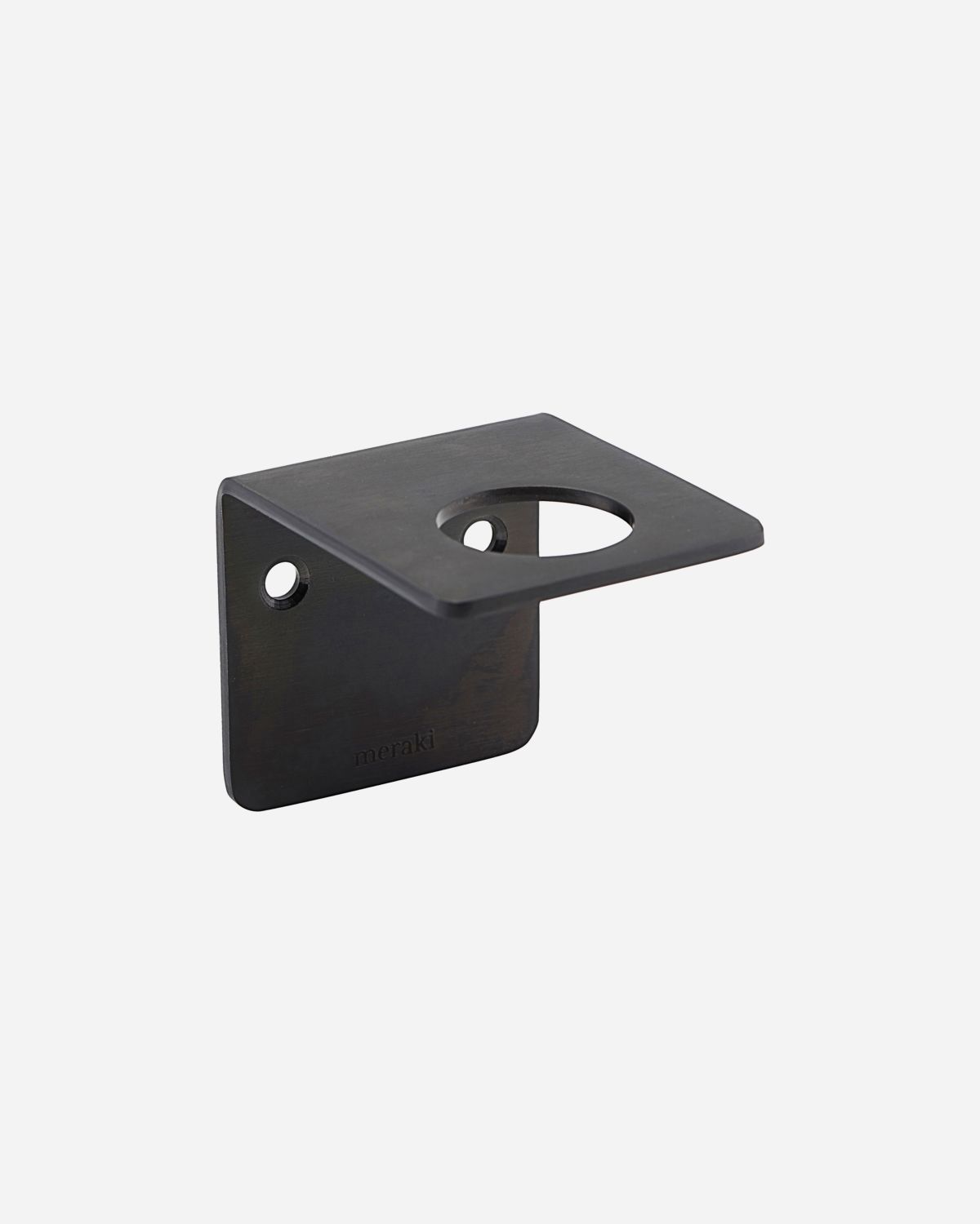 Meraki Flessenhanger, zwart geborsteld