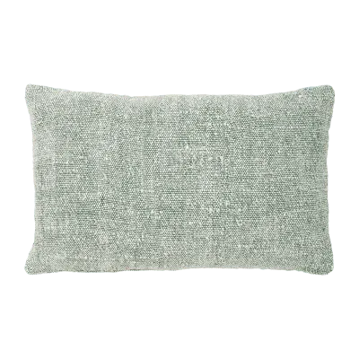 Kussen Corda Adobe, Bouclé groen, 60x40cm