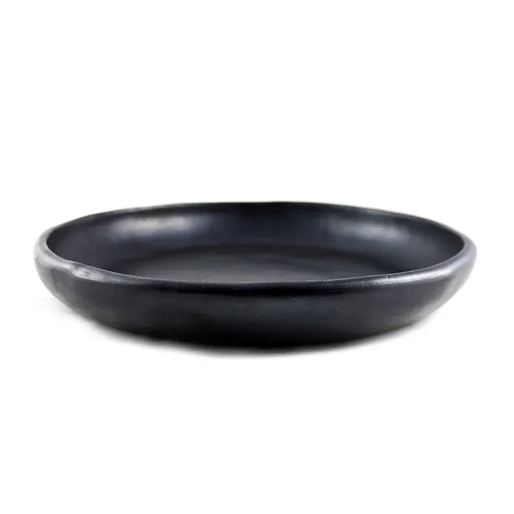Black Pottery Ronde schaal, D33cm