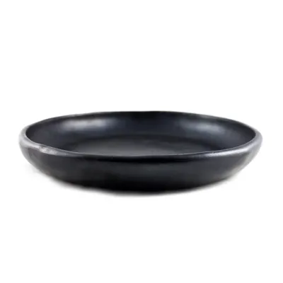 Black Pottery Ronde schaal, D33cm