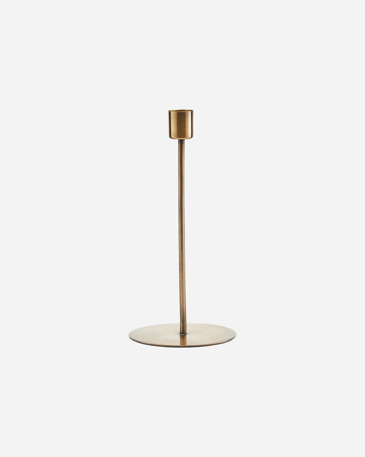 ​T-licht kandelaar Anit, messing goud, h20