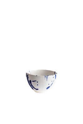 Kom Baby Bowl, Val Pottery, Splash Blauw