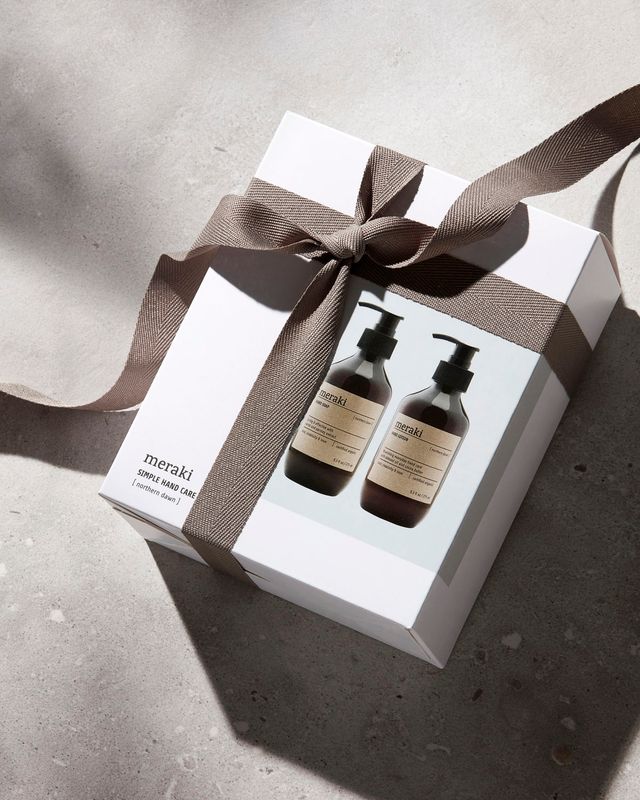Gift box, Northern dawn, Simply hand care white
