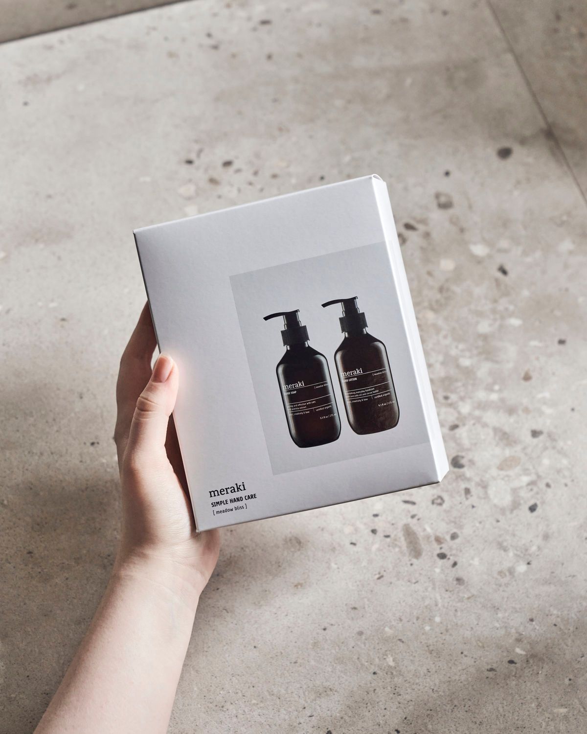 Gift box, Meadow Bliss, Simply hand care white