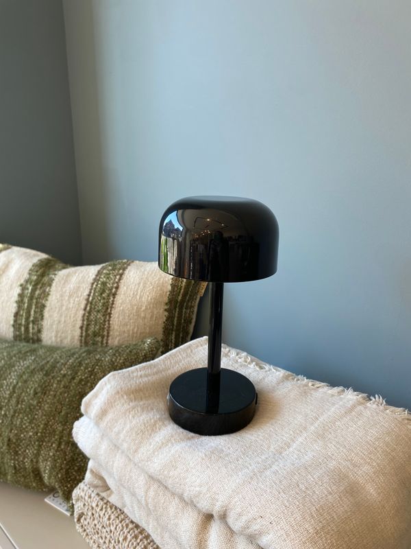 Tafellamp James Led, iron shiny black