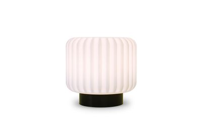 Dentelles wide, zwarte basis dia 16cm, h 15cm