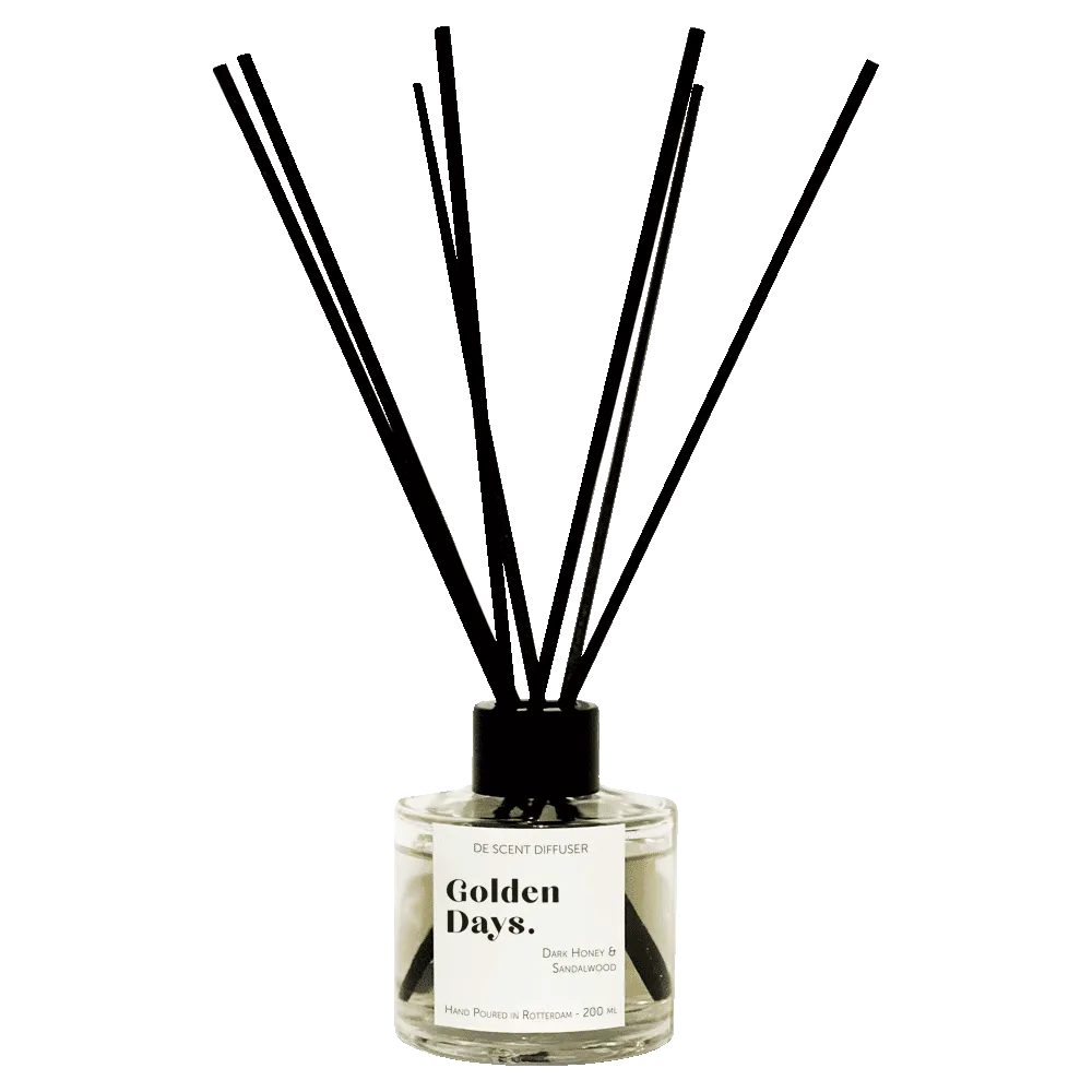 Geurstokjes &#39; Golden days&#39; 100 ml