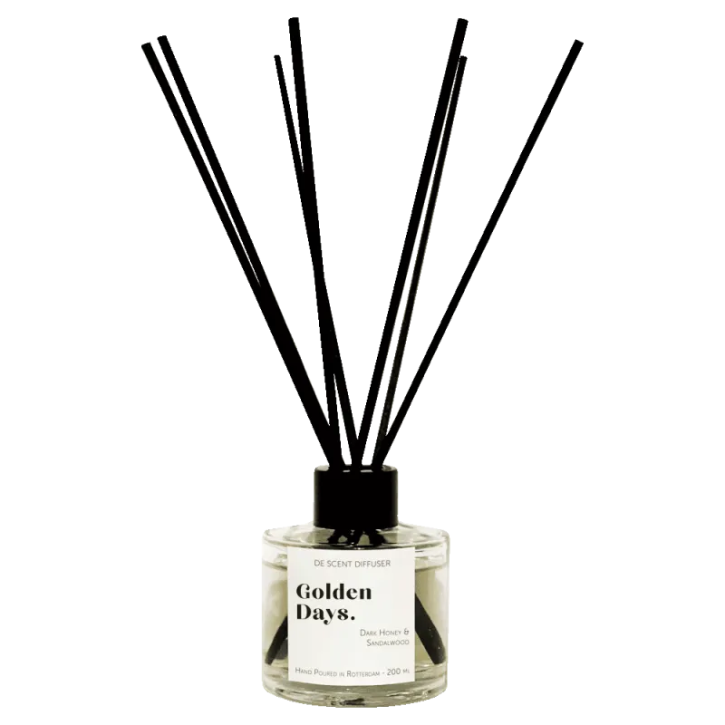 Geurstokjes &#39; Golden days&#39; 100 ml