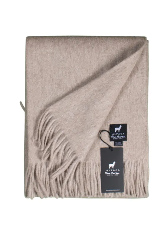 Alpaca Plaid beige