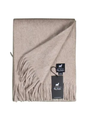 Alpaca Plaid beige