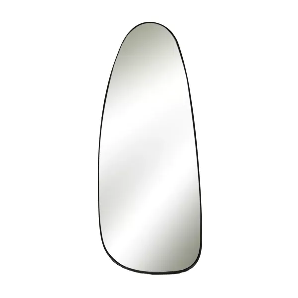 Spiegel organisch, metaal, 95x39cm