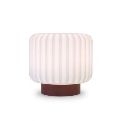 Dentelles wide, terra basis dia 16cm, h 15cm