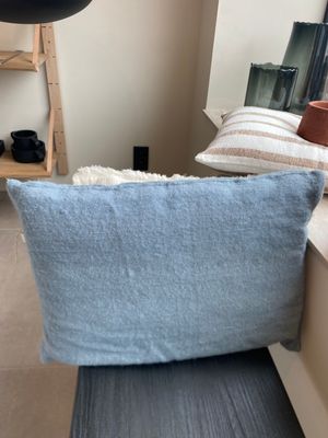 ​Kussen Marrakech, Wol, Skyblue 40x60cm