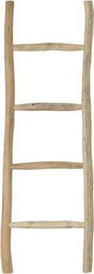 Ladder Bohemian - 120x40x4 cm, teak branch