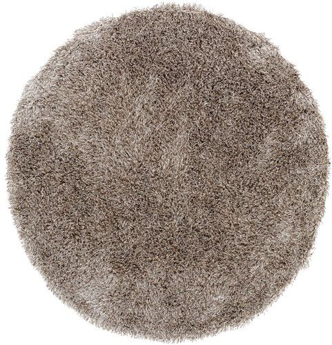 Tapijt Crown, Must Living, rond, Brown