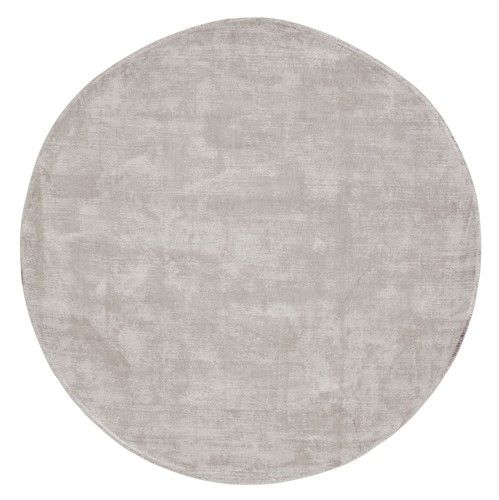 Tapijt La Belle, Must Living, rond, licht grey