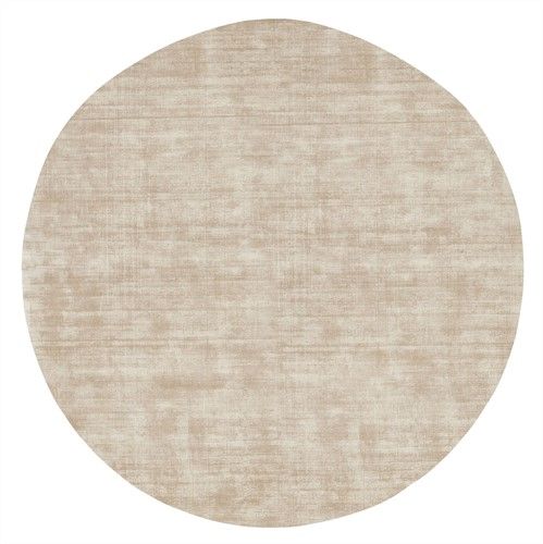 Tapijt La Belle, Must Living, rond, beige