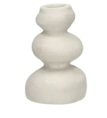 Kandelaar Apilar, papier maché 9x14cm