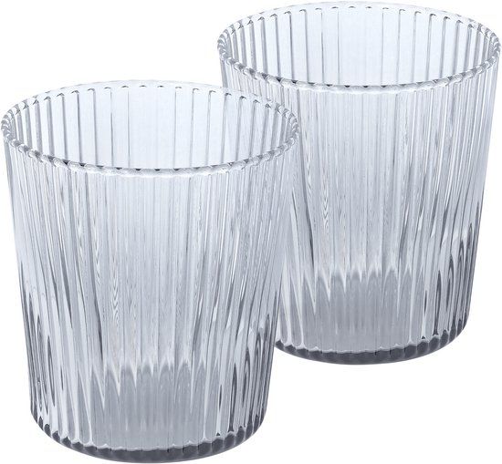 Paveau glas Twilight - blauwgrijs