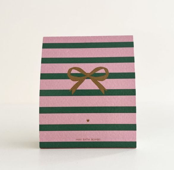 Bath bombs mini Ribbon stripe