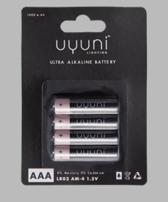 Uyuni ledkaars batterij 1.5V AAA