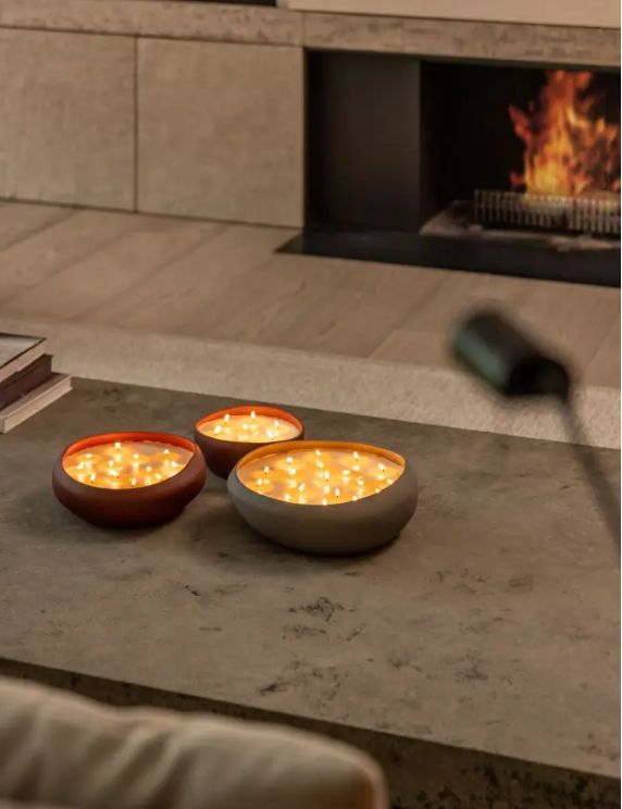 Mon Dada Doteki Candle, Small, Sand