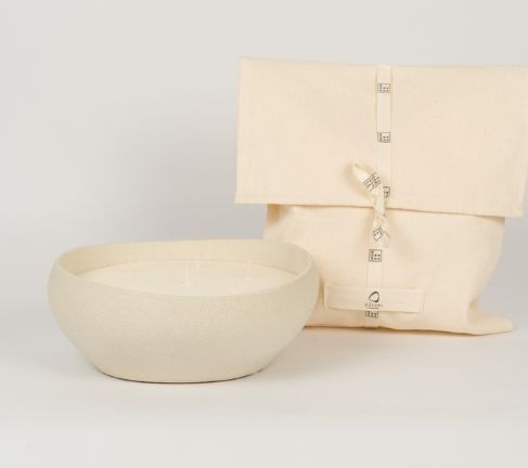 Mon Dada Doteki Candle, medium, Sand