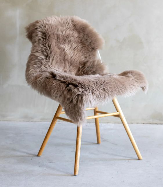 Schapenvacht Nieuw - Zeeland, taupe