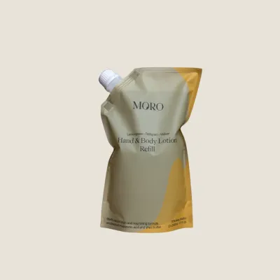 Moro hand &amp; body lotion,Refill Rosemary