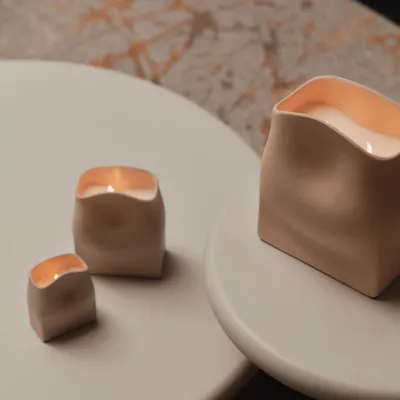 Fumaci Donna kaars, beige, S